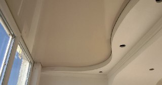 Натяжной потолок на балкон Череповец, цена 6133 руб.